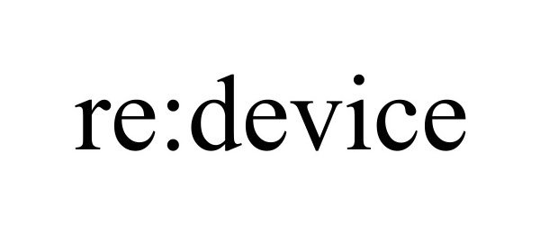 Trademark Logo RE:DEVICE