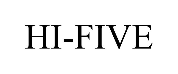 Trademark Logo HI-FIVE