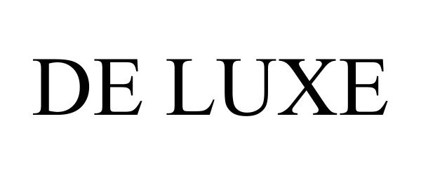 Trademark Logo DE LUXE