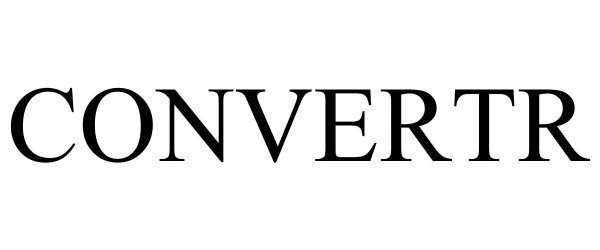 Trademark Logo CONVERTR