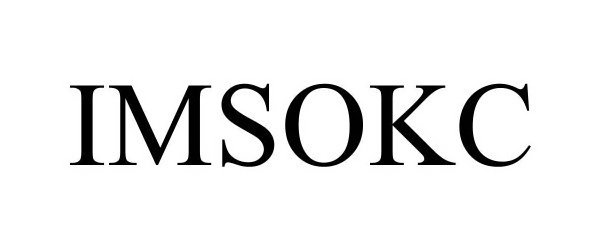 Trademark Logo IMSOKC