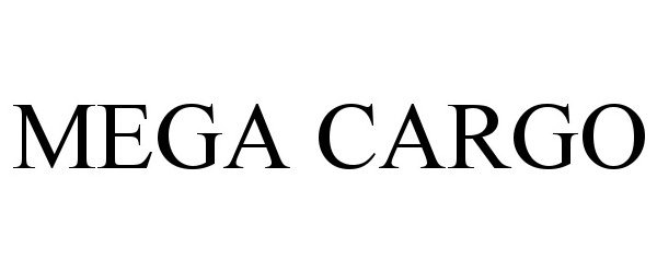 Trademark Logo MEGA CARGO