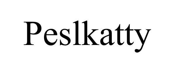 Trademark Logo PESLKATTY