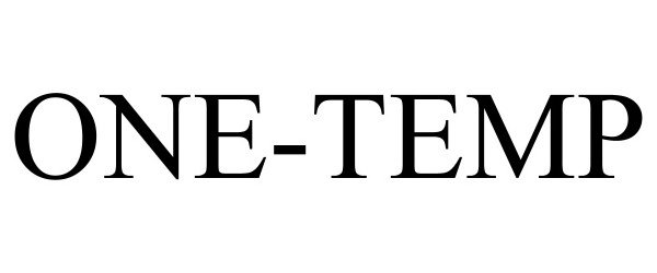 Trademark Logo ONE-TEMP