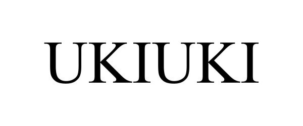 Trademark Logo UKIUKI