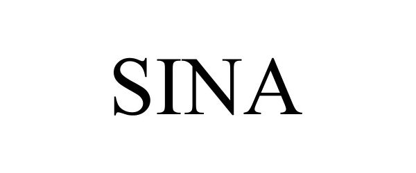 Trademark Logo SINA