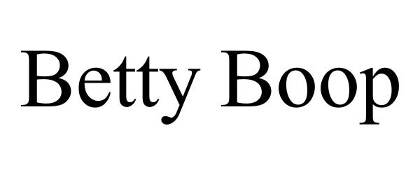 Trademark Logo BETTY BOOP