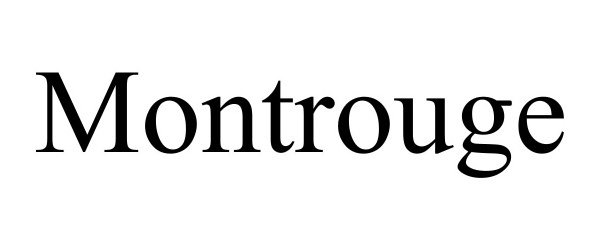 Trademark Logo MONTROUGE