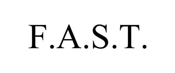 Trademark Logo F.A.S.T.