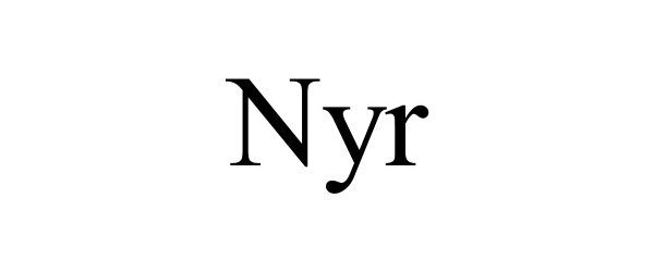 Trademark Logo NYR