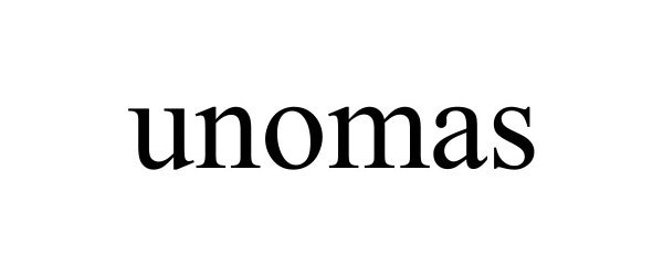 Trademark Logo UNOMAS