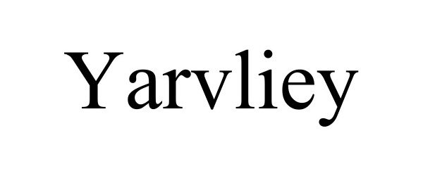 Trademark Logo YARVLIEY