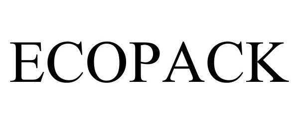 Trademark Logo ECOPACK