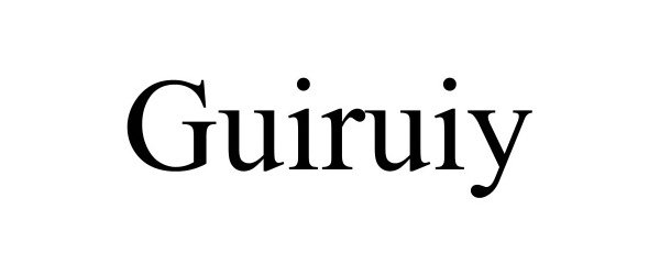  GUIRUIY