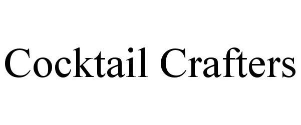 Trademark Logo COCKTAIL CRAFTERS