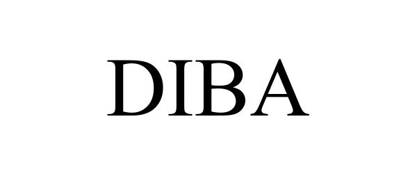 Trademark Logo DIBA