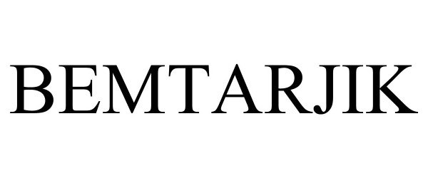 Trademark Logo BEMTARJIK