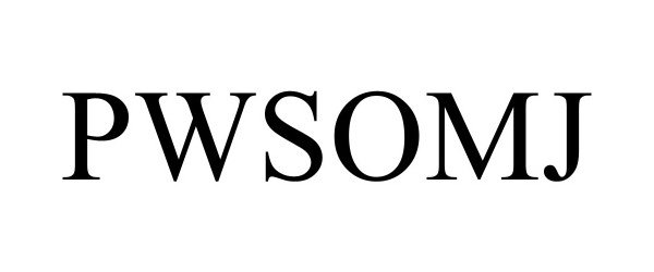 Trademark Logo PWSOMJ