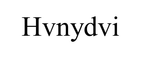 Trademark Logo HVNYDVI