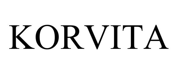 Trademark Logo KORVITA