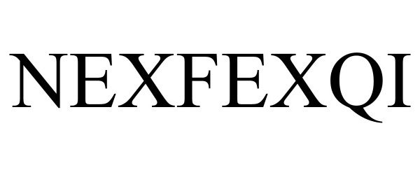Trademark Logo NEXFEXQI