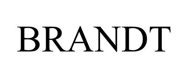 Trademark Logo BRANDT