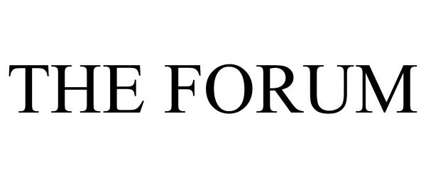 Trademark Logo THE FORUM