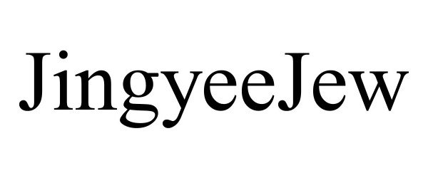 Trademark Logo JINGYEEJEW