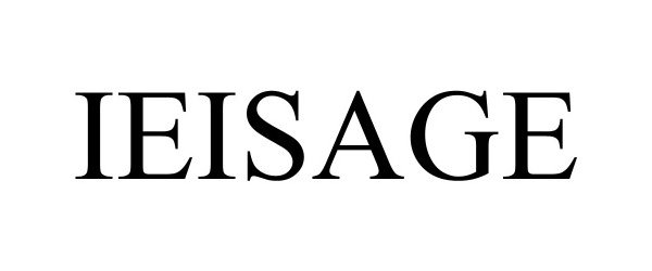 Trademark Logo IEISAGE