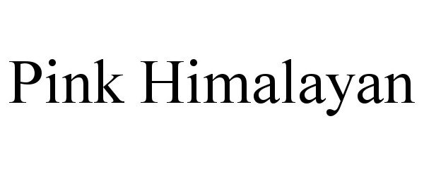 Trademark Logo PINK HIMALAYAN