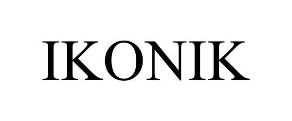 Trademark Logo IKONIK