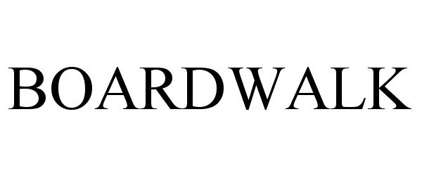 Trademark Logo BOARDWALK