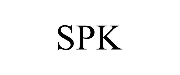 Trademark Logo SPK