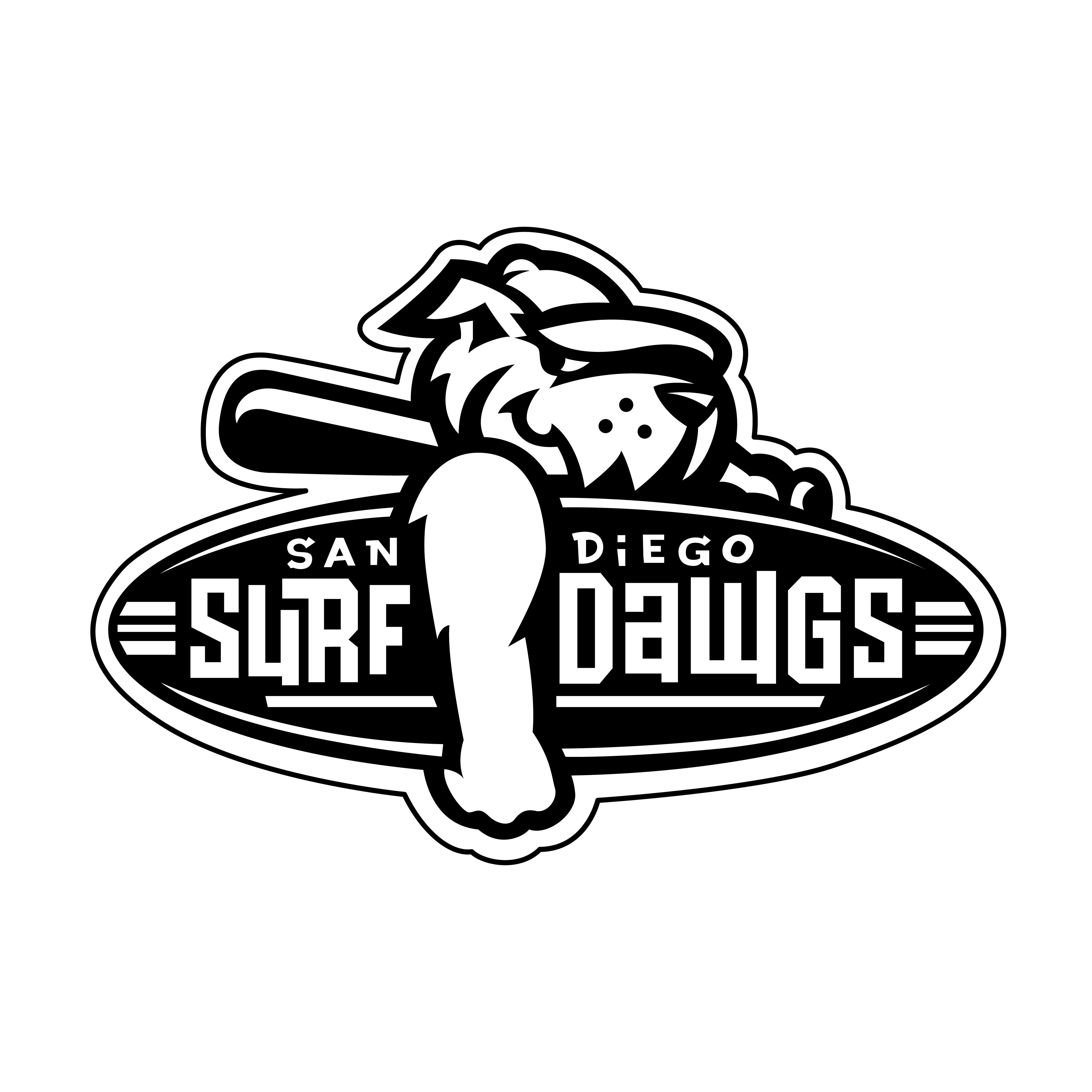 Trademark Logo SAN DIEGO SURF DAWGS