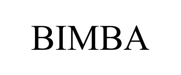 Trademark Logo BIMBA