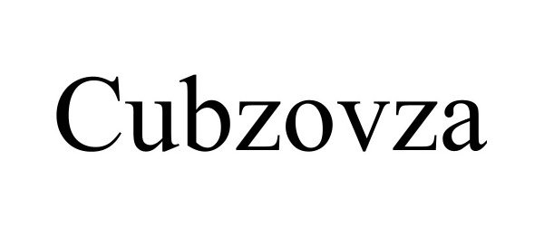  CUBZOVZA