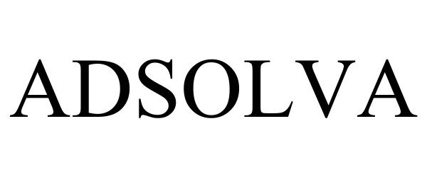 Trademark Logo ADSOLVA