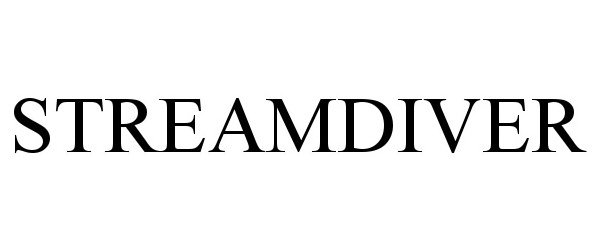 Trademark Logo STREAMDIVER