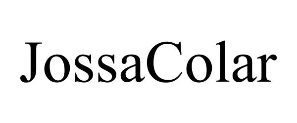 Trademark Logo JOSSACOLAR