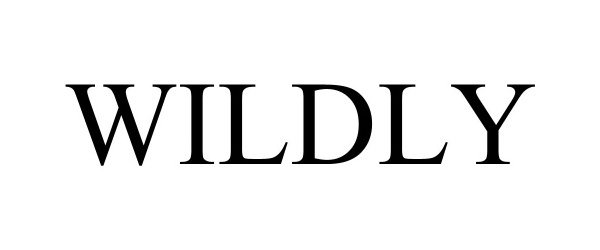 Trademark Logo WILDLY