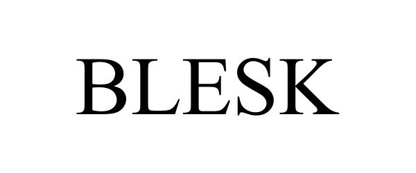 Trademark Logo BLESK