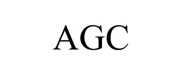 Trademark Logo AGC