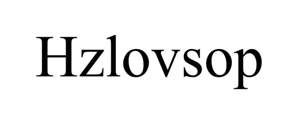  HZLOVSOP