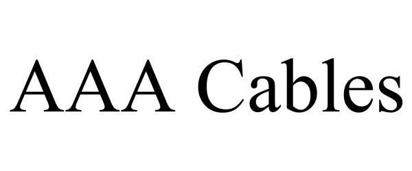  AAA CABLES