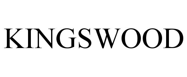 Trademark Logo KINGSWOOD