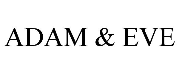 Trademark Logo ADAM &amp; EVE