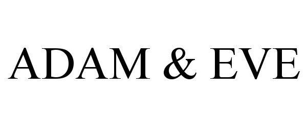  ADAM &amp; EVE