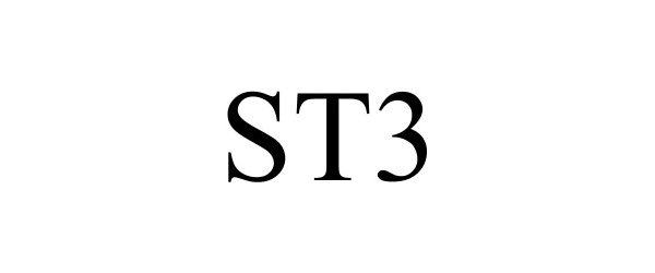 Trademark Logo ST3