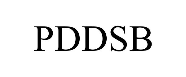 Trademark Logo PDDSB