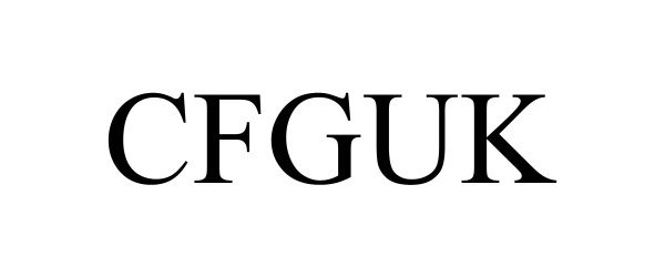 Trademark Logo CFGUK